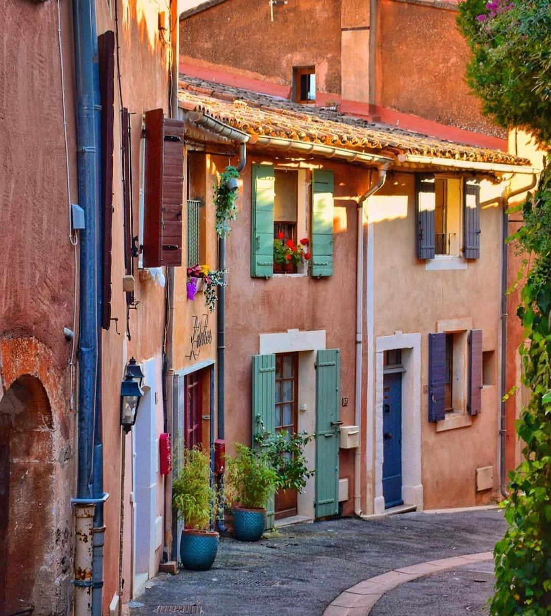 Appartement Roussillon Roussillon (Vaucluse) Exterior foto